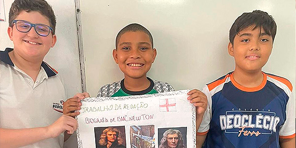 Alunos do 6º Ano exploram Biografias em atividade interativa